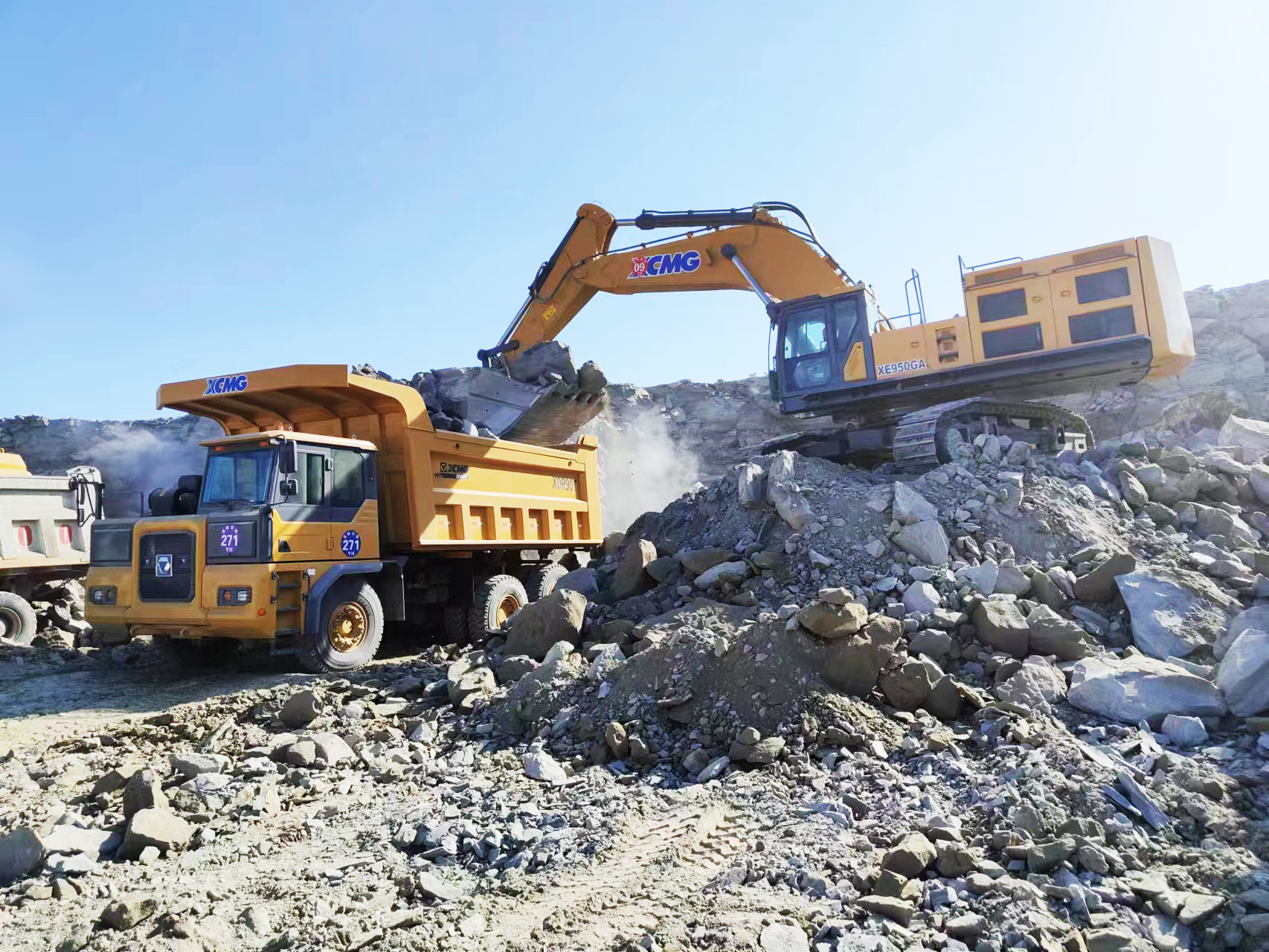 “黃金搭檔”—XE950GA與XDR90完美組合，高效賦能礦山開采